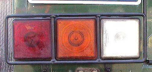 Land Rover Defender 90 110 Factory Genuine OEM Rear Lamp Guards STC1373