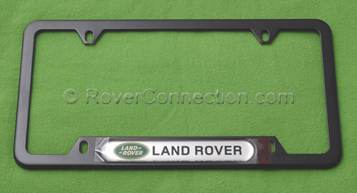 Factory Genuine OEM License Plate Frame for Land Range Rover Sport Discovery Defender Freelander LR3 LR2