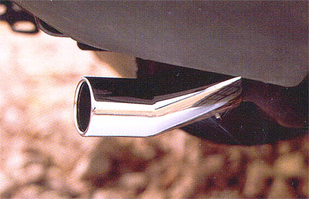 Genuine Chrome Exhaust Tip for Land Rover Freelander 