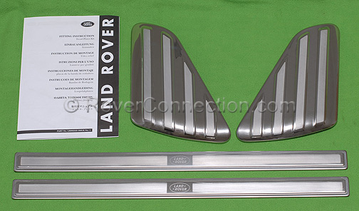 Genuine Factory OEM Sill Treadplates for Land Rover LR2 
