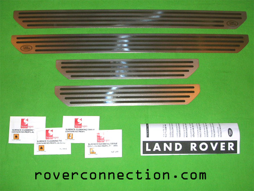 Land Rover LR3 Genuine Stainless Steel Sill Protectors 