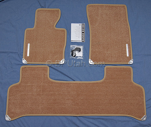 Factory OEM Genuine Carpet Floor Mats for Range Rover