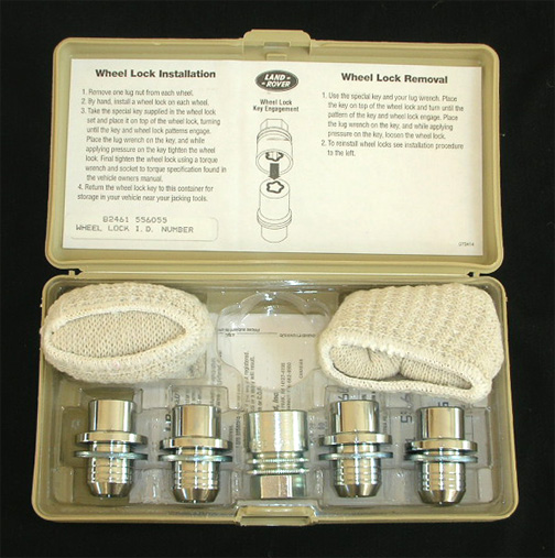 Range Rover Sport Locking Wheel Nuts