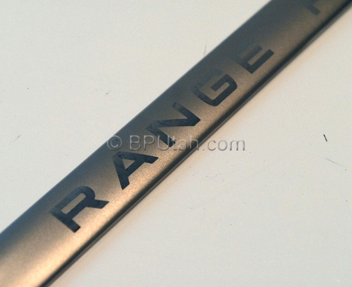 Range Rover Sport Stainless Steel Door Sill Protectors