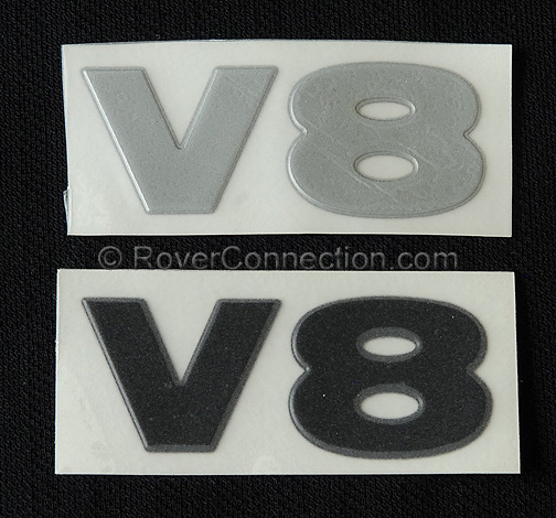 Factory Genuine OEM V8 Decal for Land Rover
