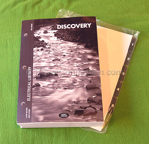 Genuine Factory OEM Electrical Troubleshooting Manual for Land Rover Discovery II 