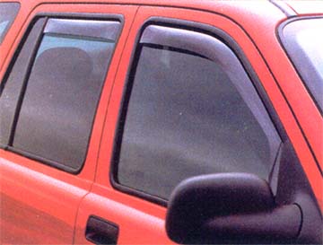 Factory Genuine OEM Wind Deflectors for Land Range Rover Discovery Freelander