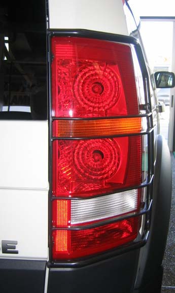 Land Rover LR3 Genuine Rear Steel Lamp Guards