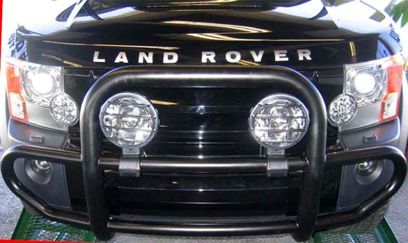 Black Front Hood Grille Emblem Badge For Land Rover Range Rover Sport LR3 - USA Seller