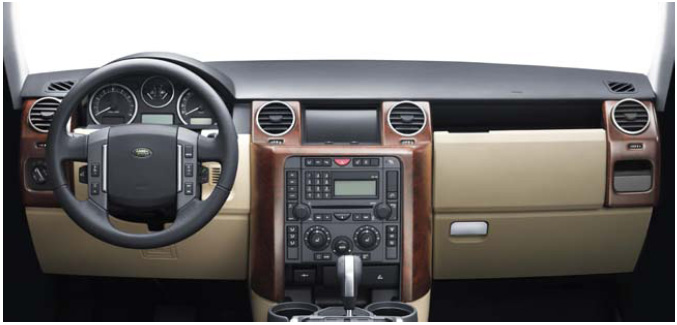 Land Rover LR3 Genuine Wood Trim Kit 