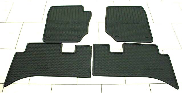 Genuine Land Rover Range Rover P38a Front Rubber Floor Mats Pair 1995-2002 OEM