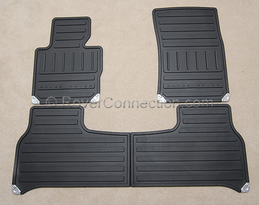 Genuine Factory OEM Rubber Floor Mats for Range Rover
